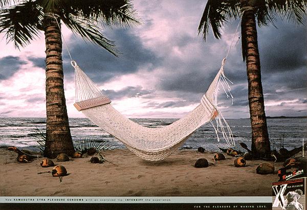 The Print Ad titled HAMMOCK from early 2000