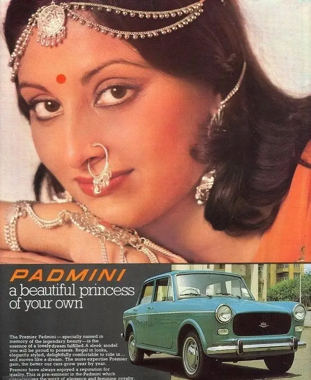 Padmini-premier-ad-four-seater-car