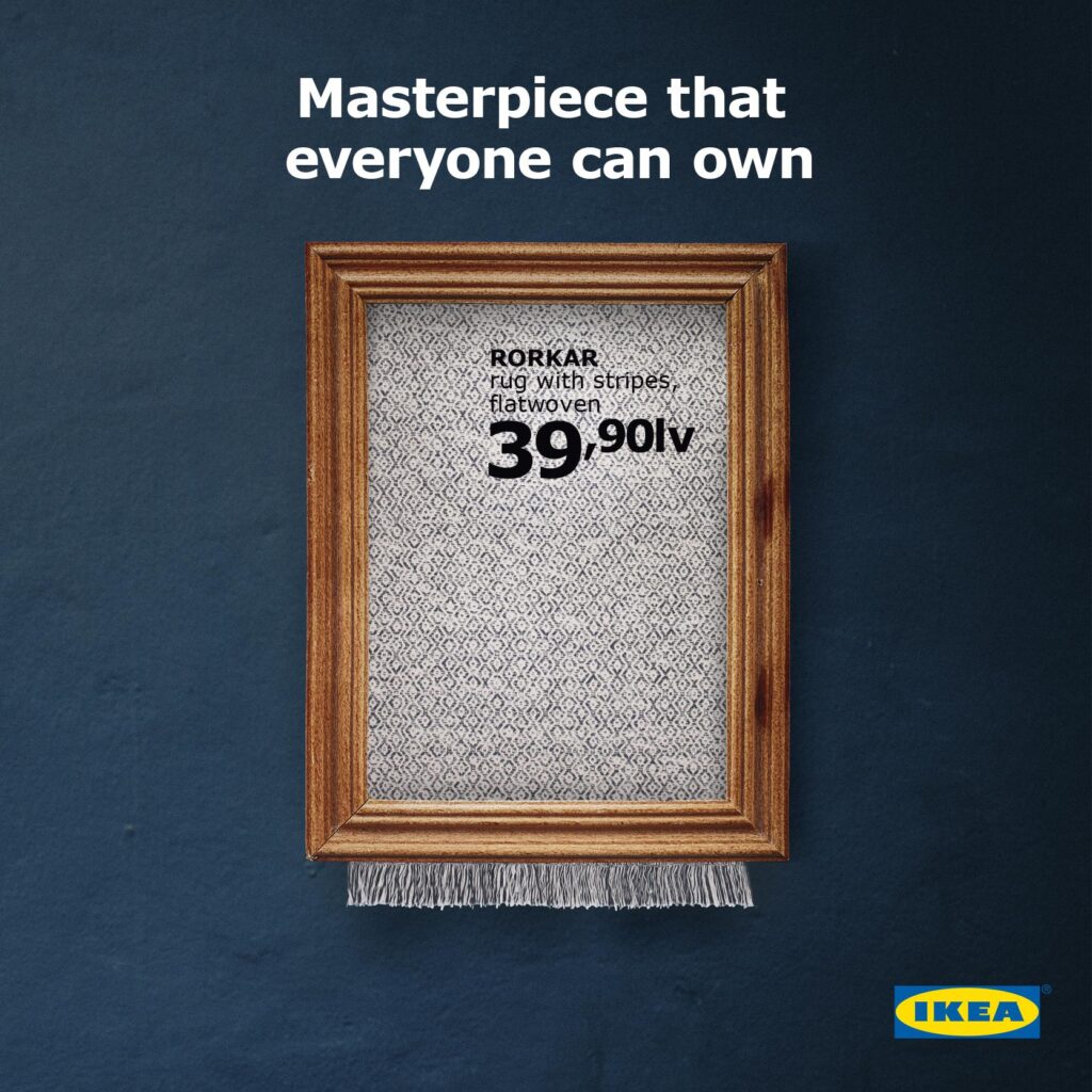 Ikea's digital ad from Bulgaria Ikea ad